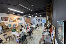 Офис класса А, open space